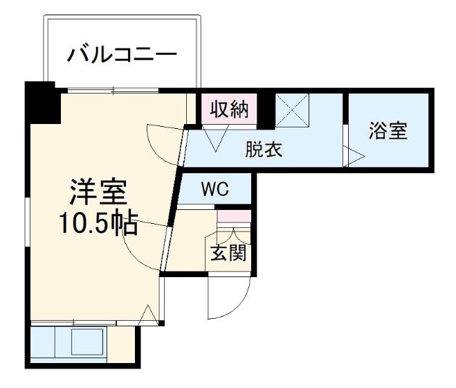 THE DOORSの間取り