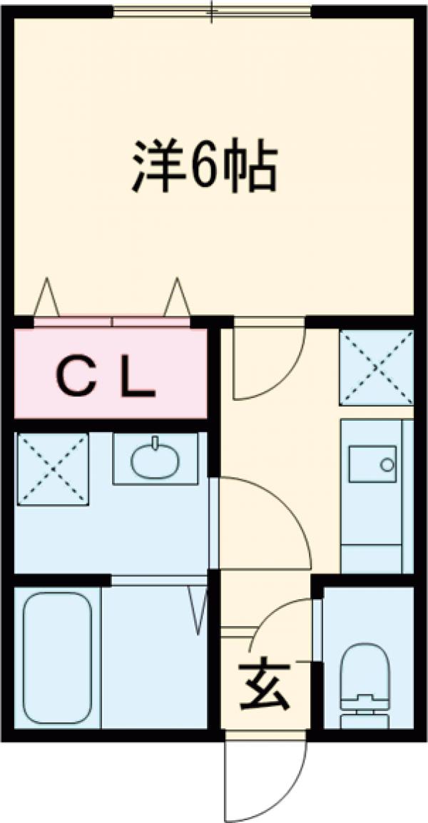 セカンドステージ東久留米の間取り