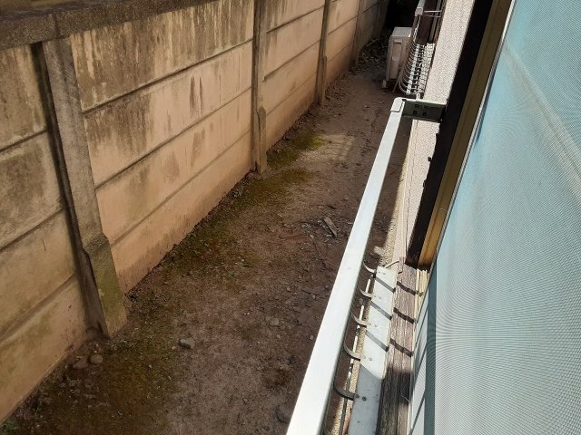 12/28 バルコニー