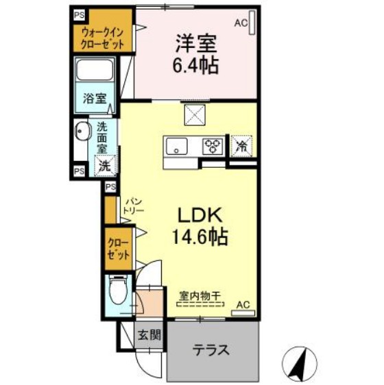 明輪の間取り