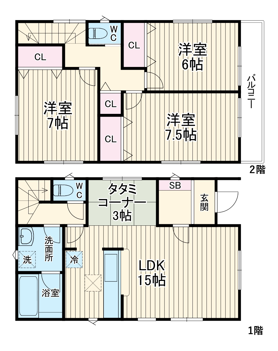 Kolet鵠沼の間取り