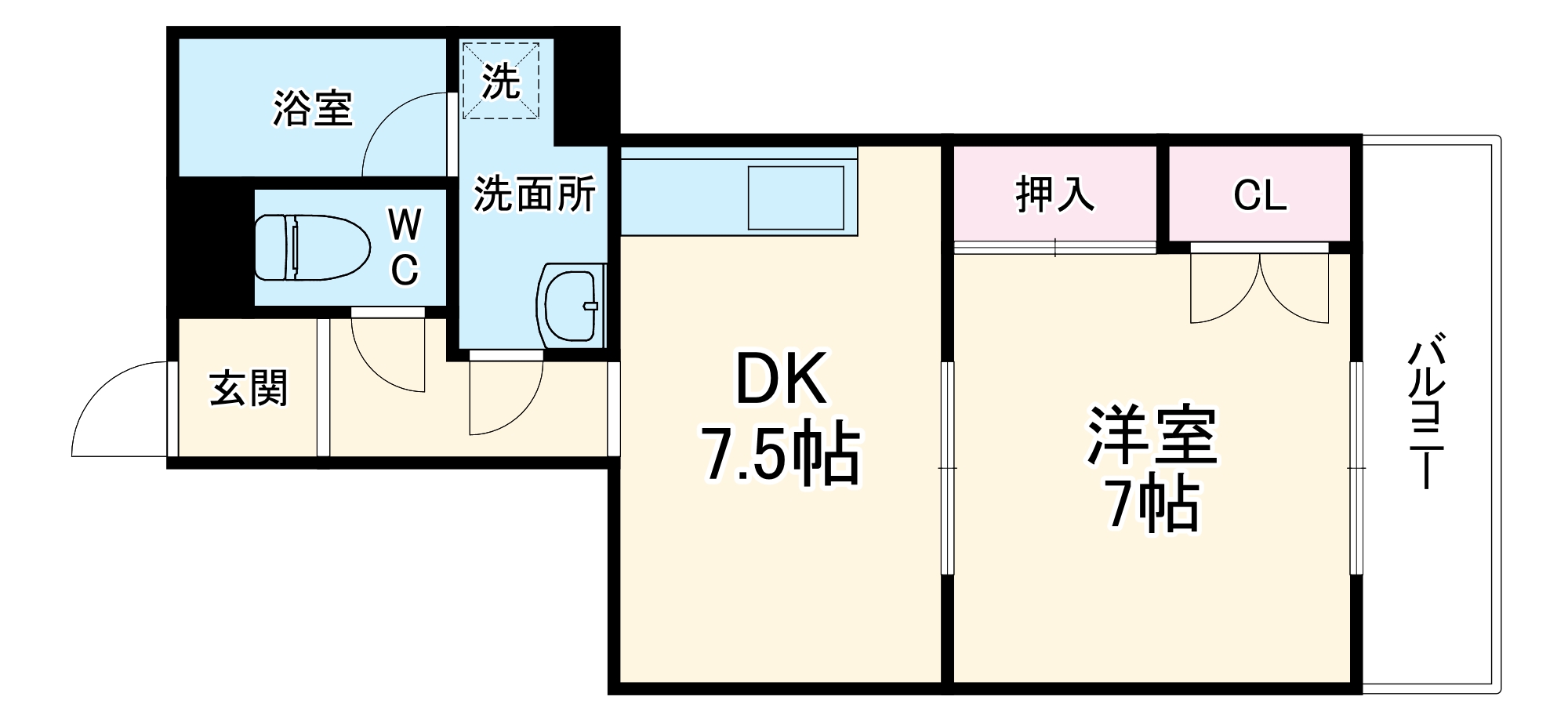河西ビルの間取り