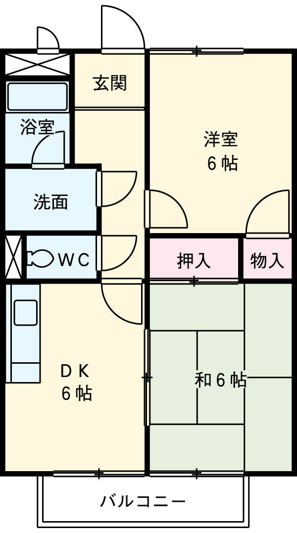 Surplus Two OHTAの間取り