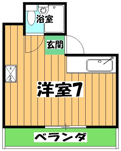 小栗原ハイツの間取り