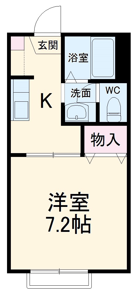 Flower courtの間取り
