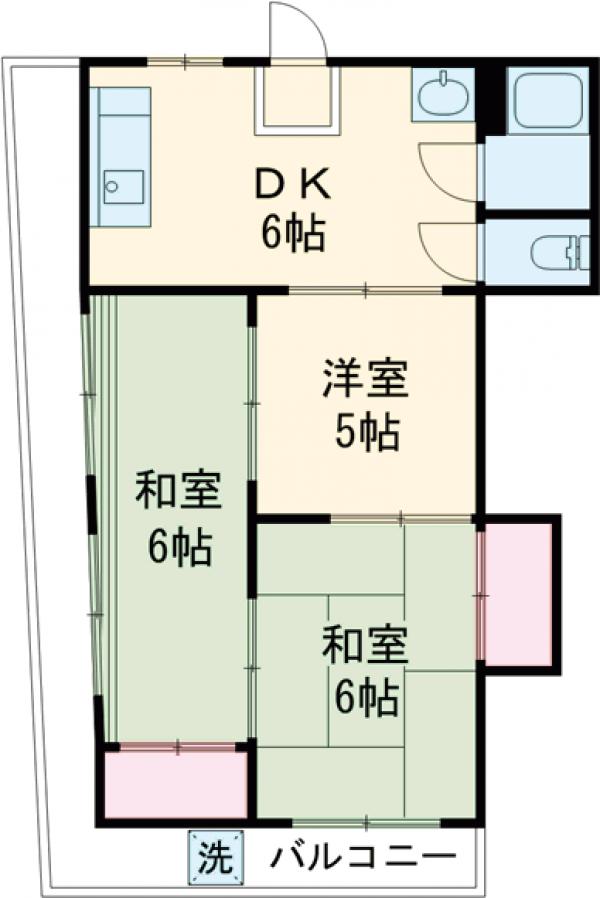 村上マンションの間取り