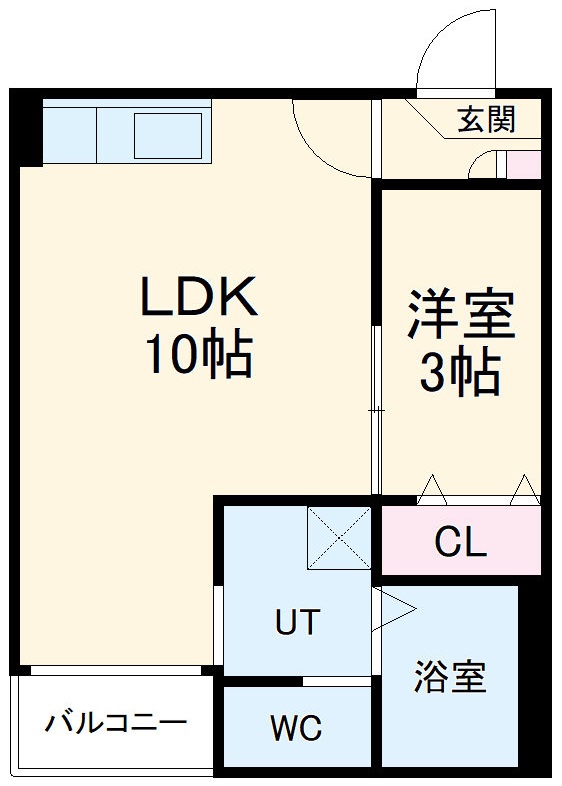Warren juichiyaⅢの間取り