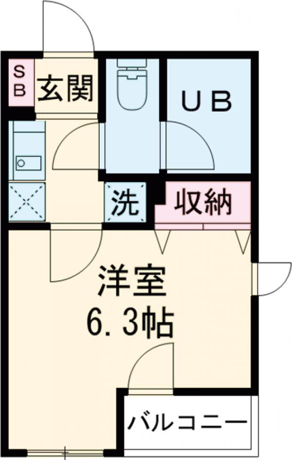 アマックス王子の間取り