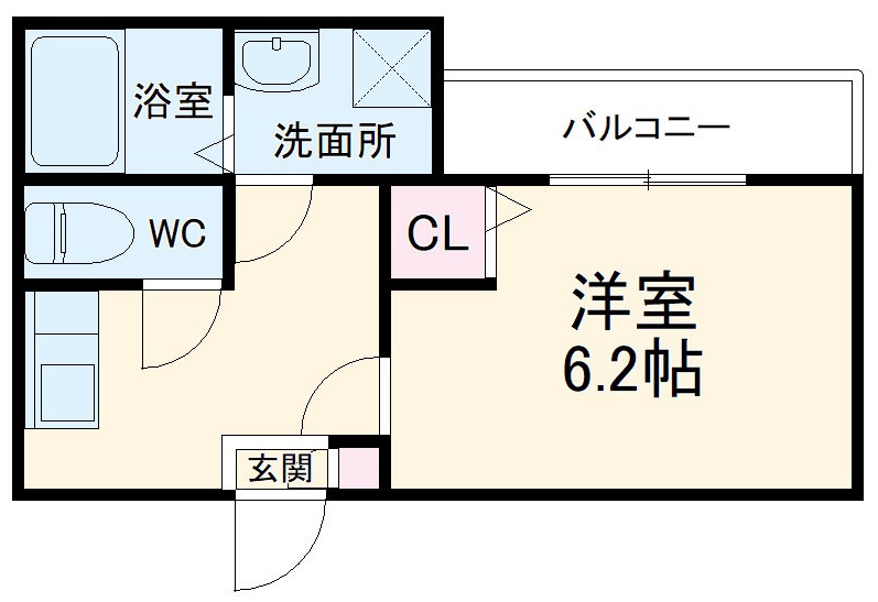 ジーメゾン上福岡の間取り