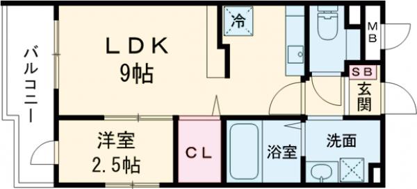 グラン ソレイユ博多南の間取り