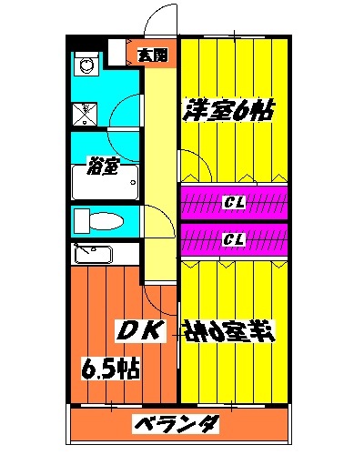 ファスト・ラフィーヌの間取り