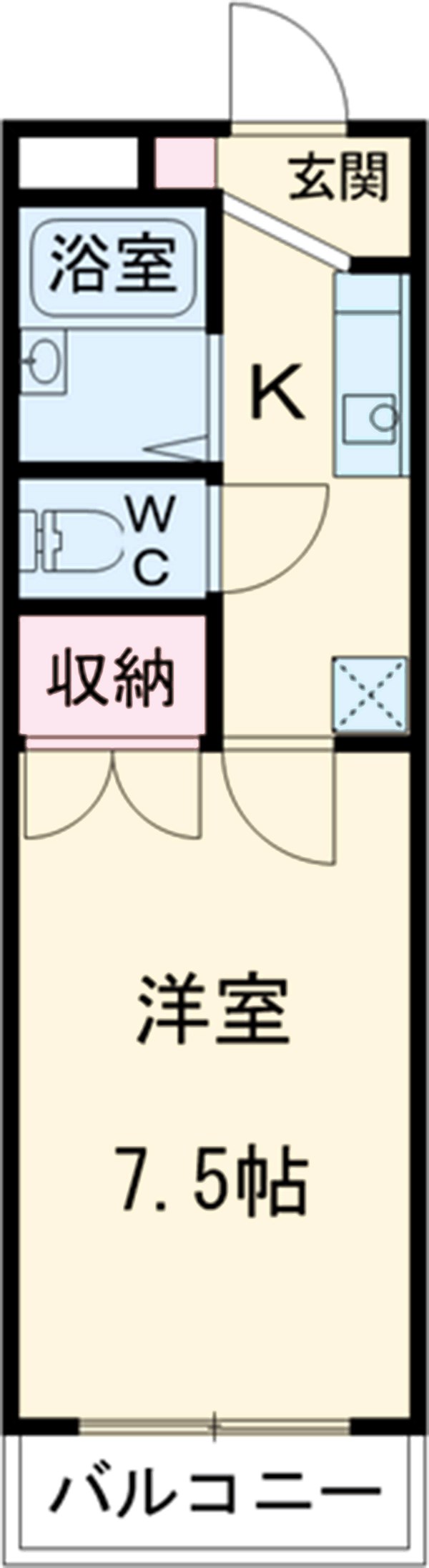 岡崎第8東海ビルの間取り
