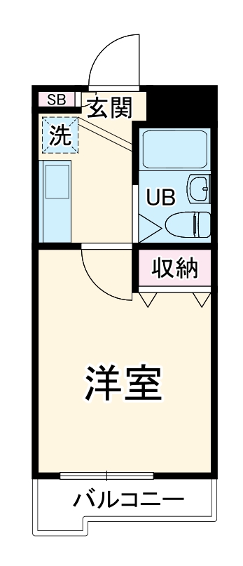 フェリーチェ本八幡の間取り