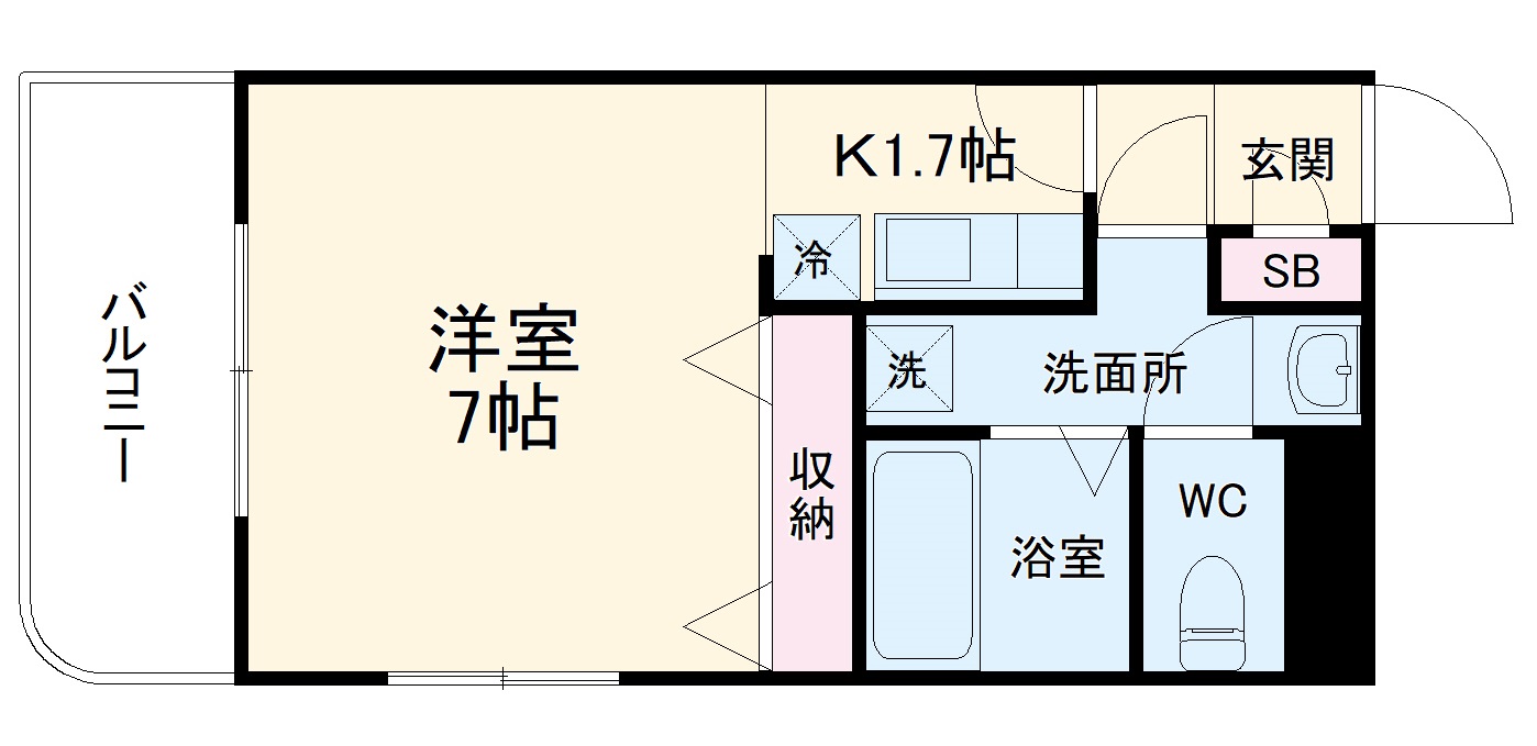 ラ ファミーユの間取り