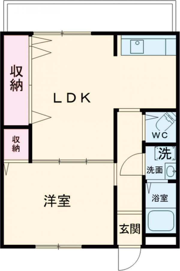 霜月荘の間取り