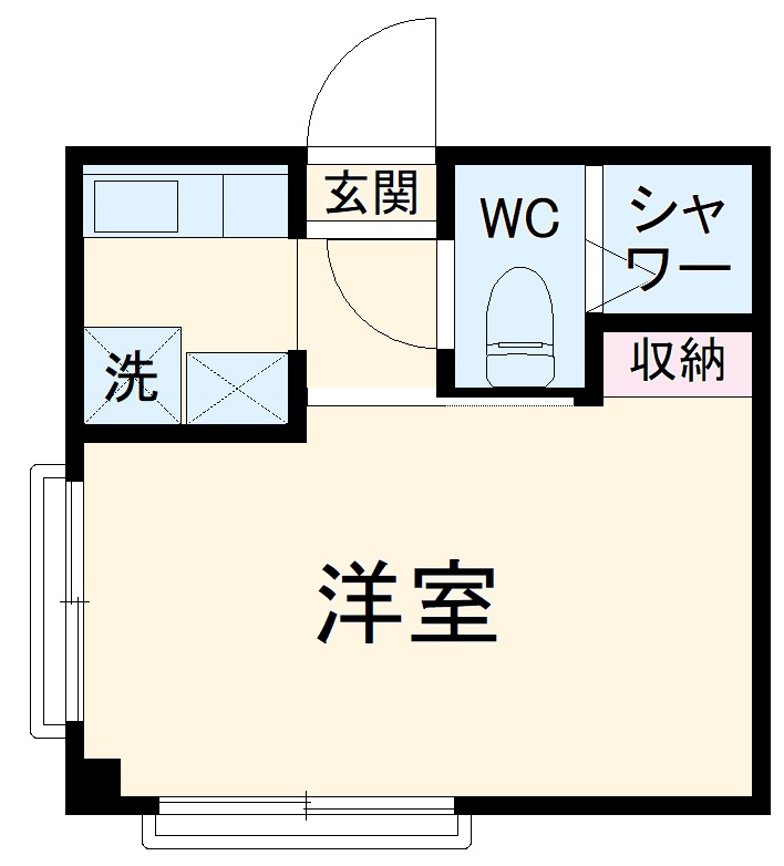 新星ビルの間取り