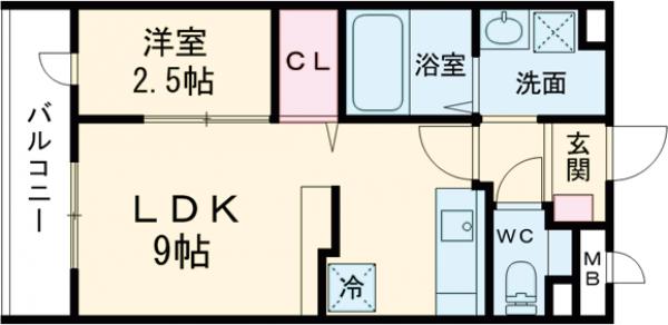 グラン ソレイユ博多南の間取り
