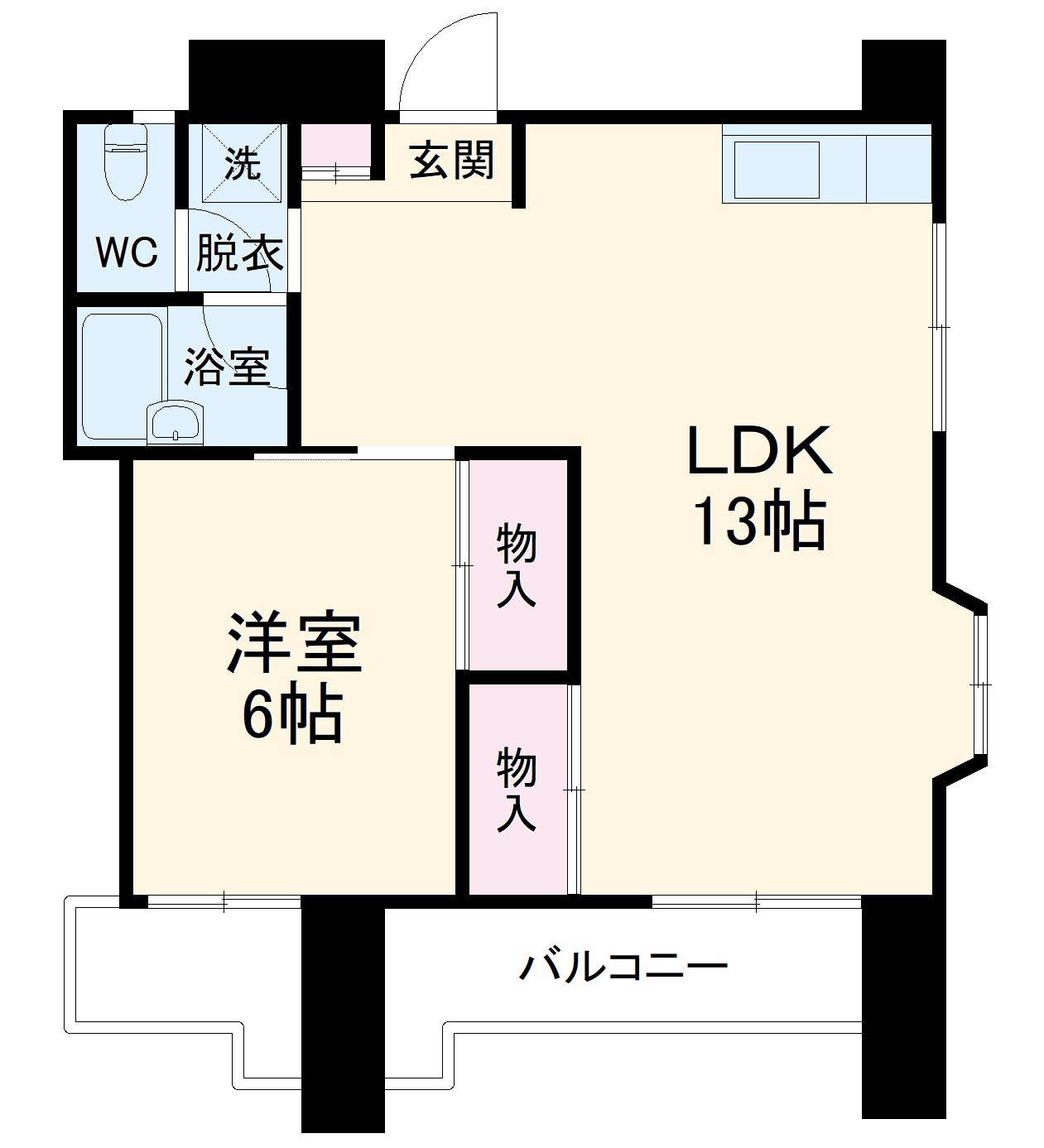 ホワイトレディエンスの間取り