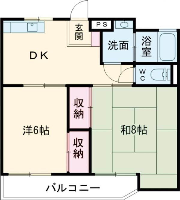 金井ビルの間取り