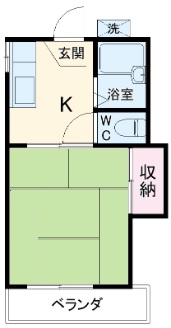 岩田コーポの間取り