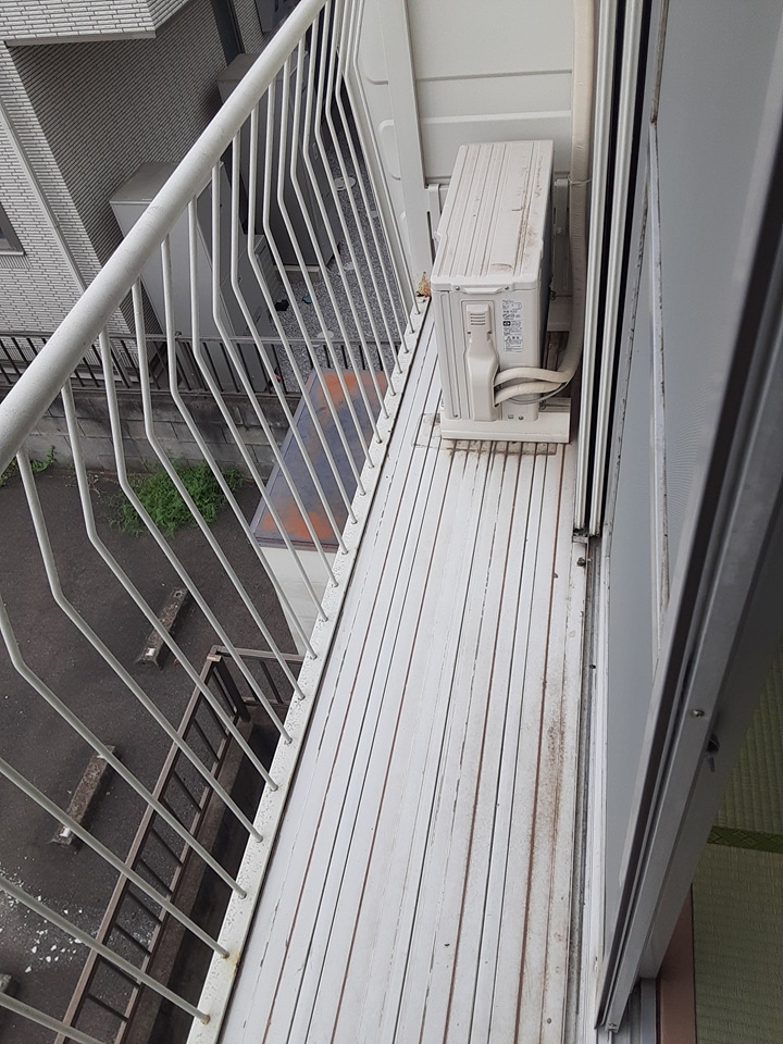 11/24 バルコニー