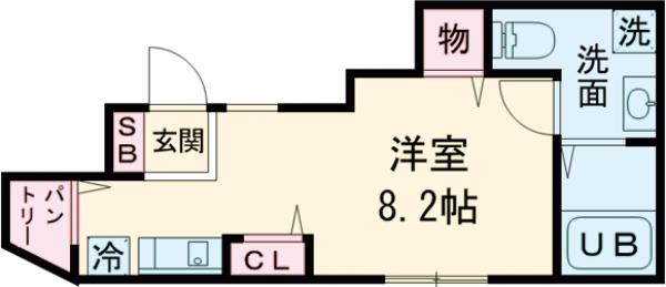 アーベインテラス東が丘の間取り