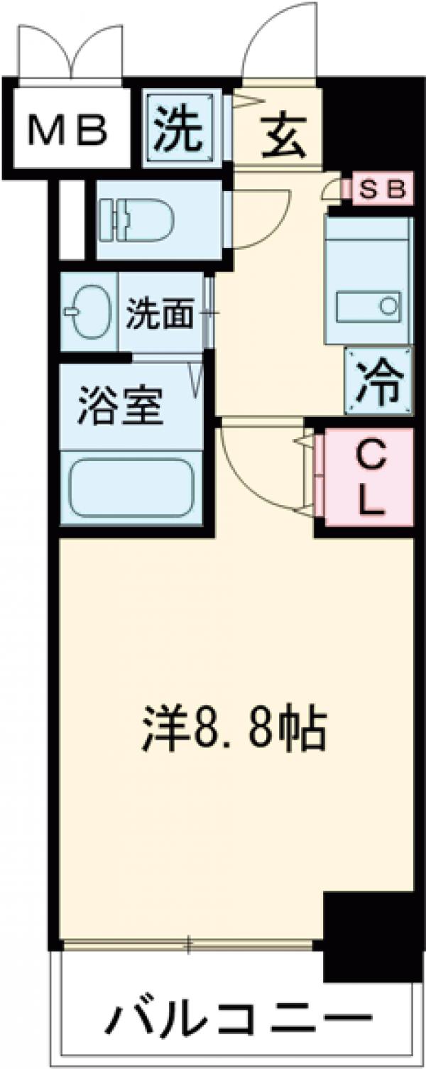 La Kontessaの間取り