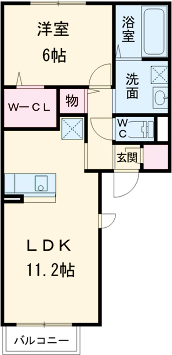 ノートルメゾン Ⅲの間取り