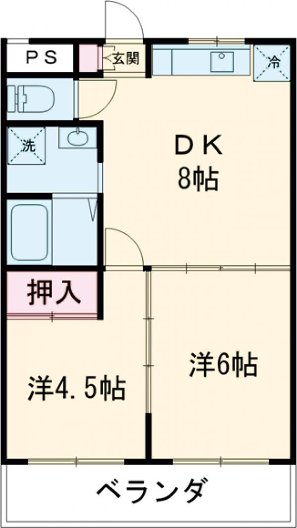 六幸館の間取り