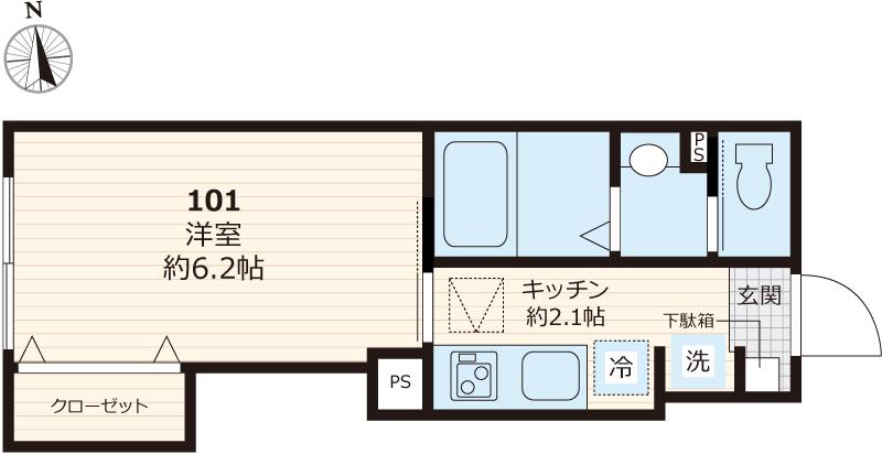 GLガーデン町屋の間取り