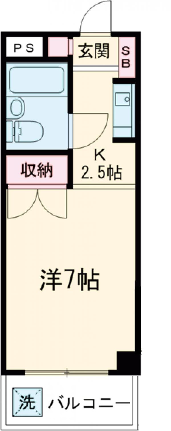 レドンドハイツの間取り