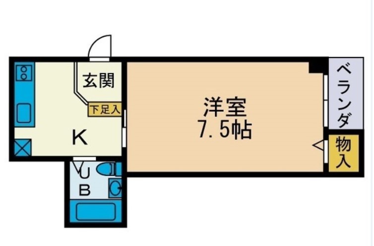 ミッドライズマツイの間取り