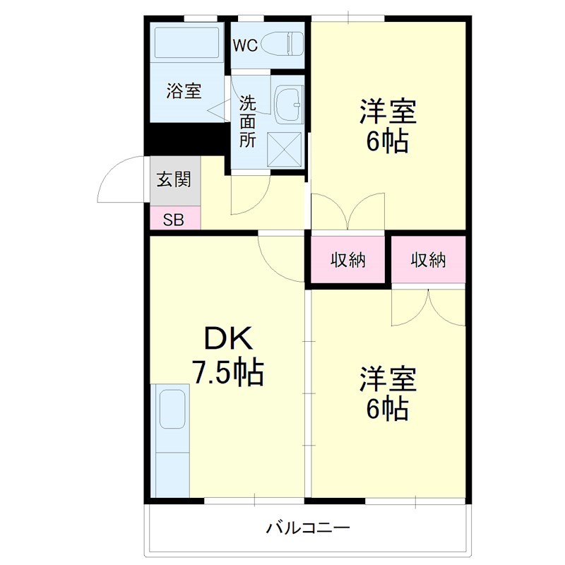豊田ヒルズの間取り