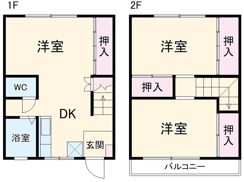 ネログリージョの間取り