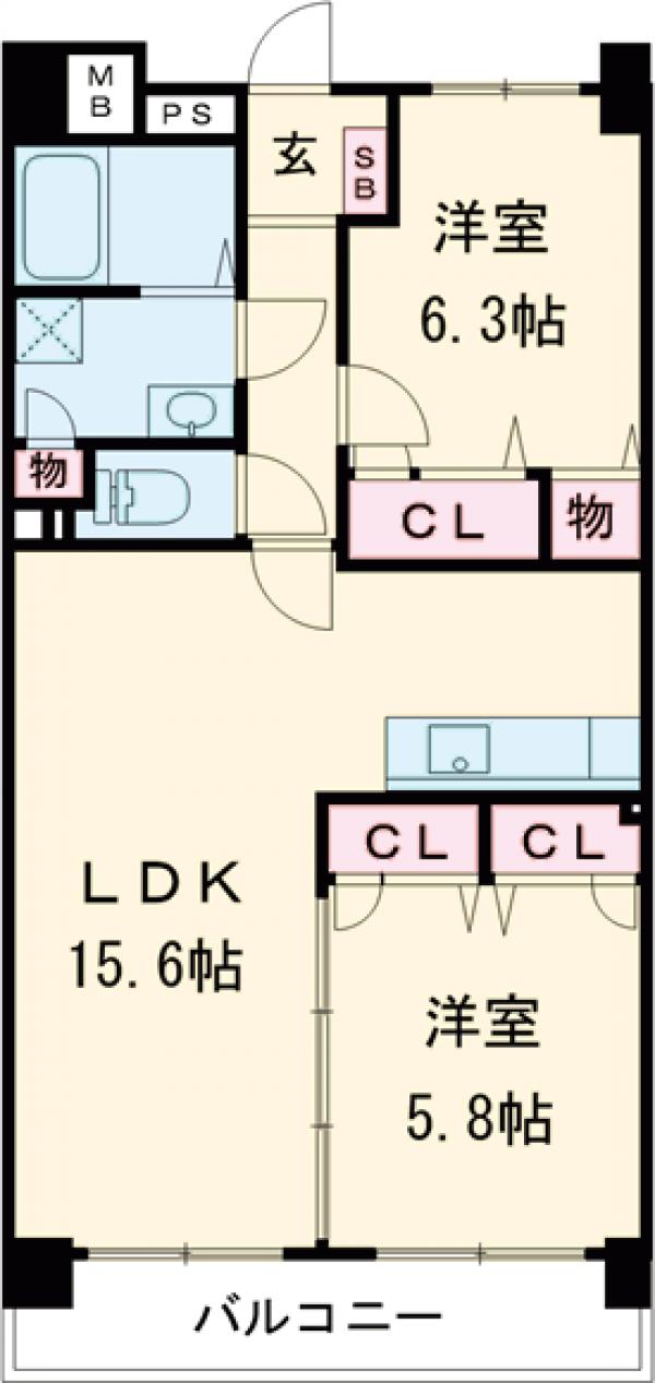 イーグレットの間取り