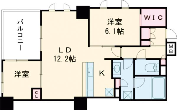 アトラス国分寺ステーションテラスの間取り