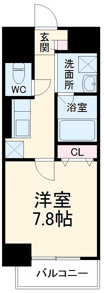 シェリール東桜の間取り