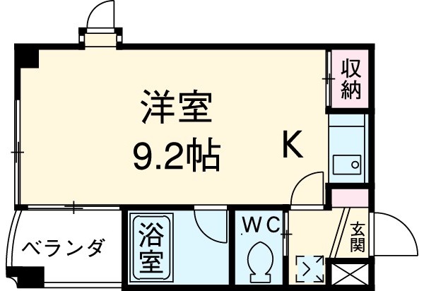 ヴィレドソレイユの間取り