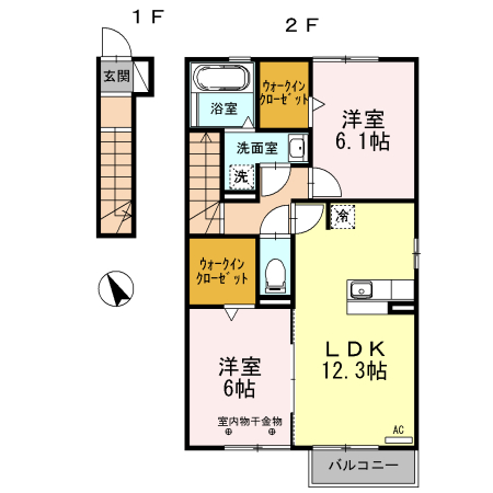 プライムの間取り