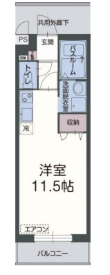 アルコバレーノⅡの間取り