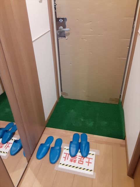 6/29 玄関