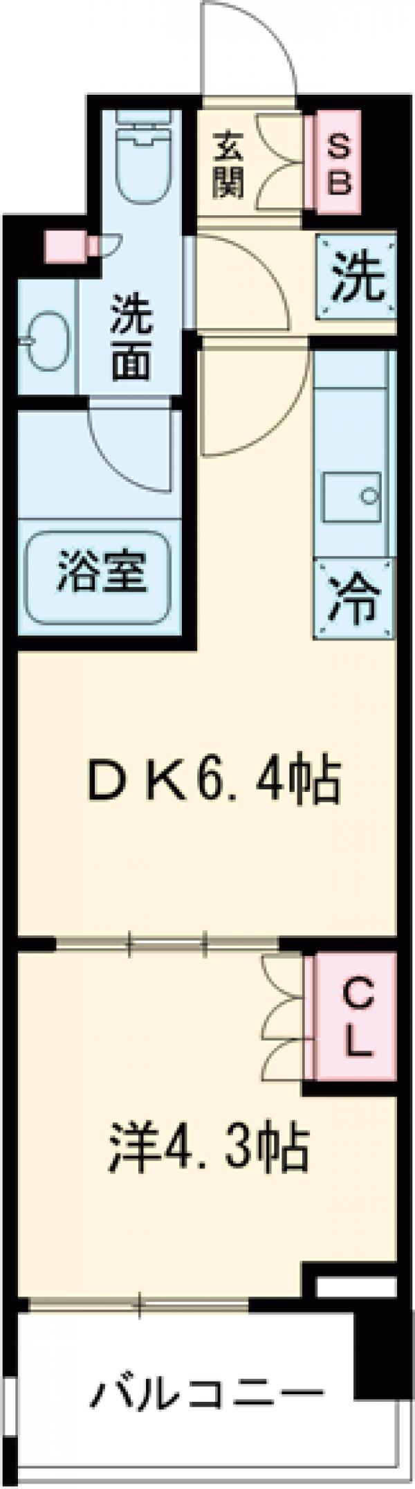 ルフォンプログレ中野富士見町ザ・レジデンスの間取り