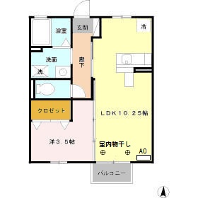 Azalea.05の間取り