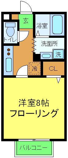 リヴェールの間取り