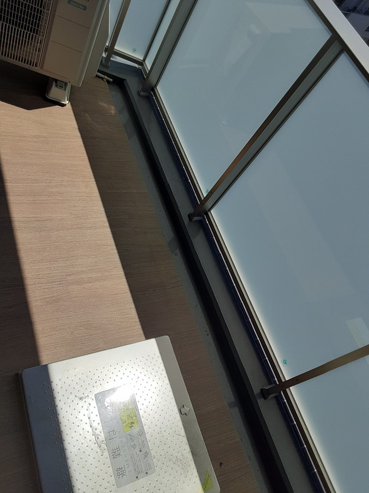 12/28 バルコニー