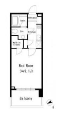 MFPRコート蒲田の間取り