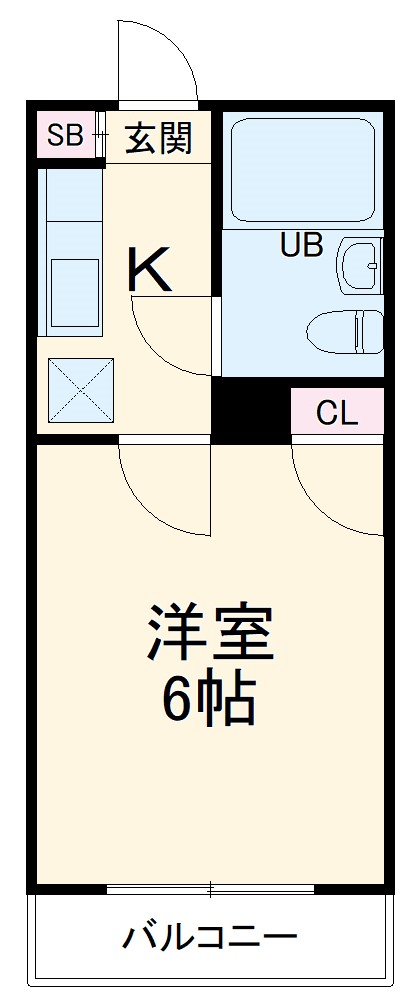 エマーユ東川口の間取り