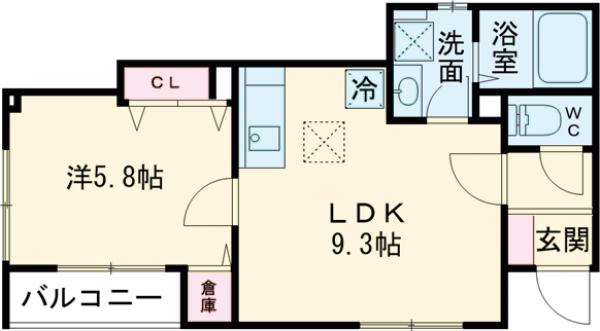 FIORE2の間取り