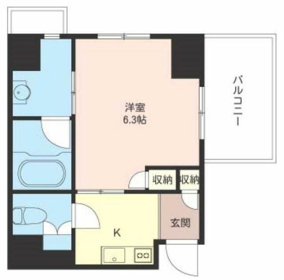 オーキッドレジデンス品川の間取り