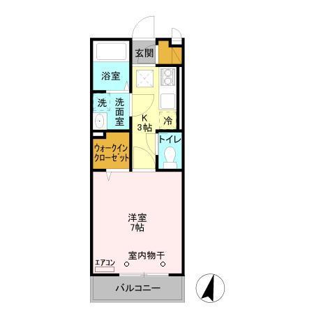 プレミアムAコートの間取り